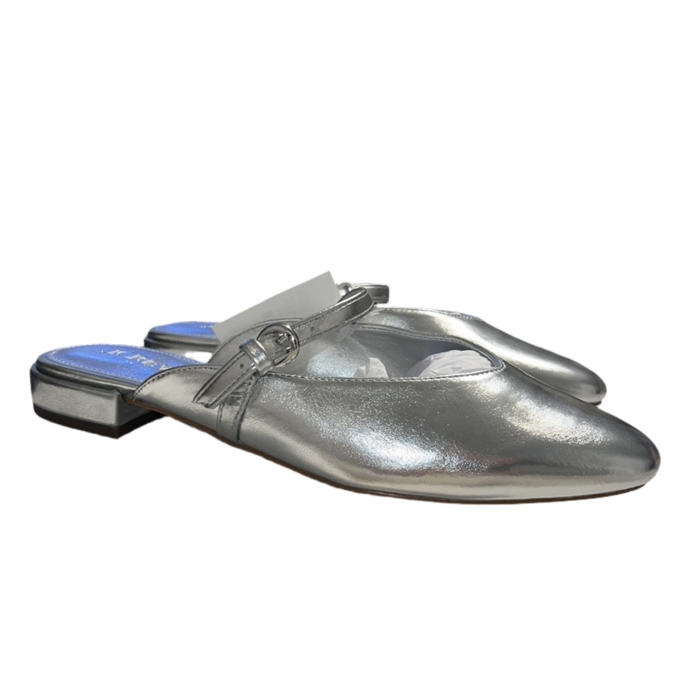 J. Crew Mary Jane Slip On Mules Size 8 NWT